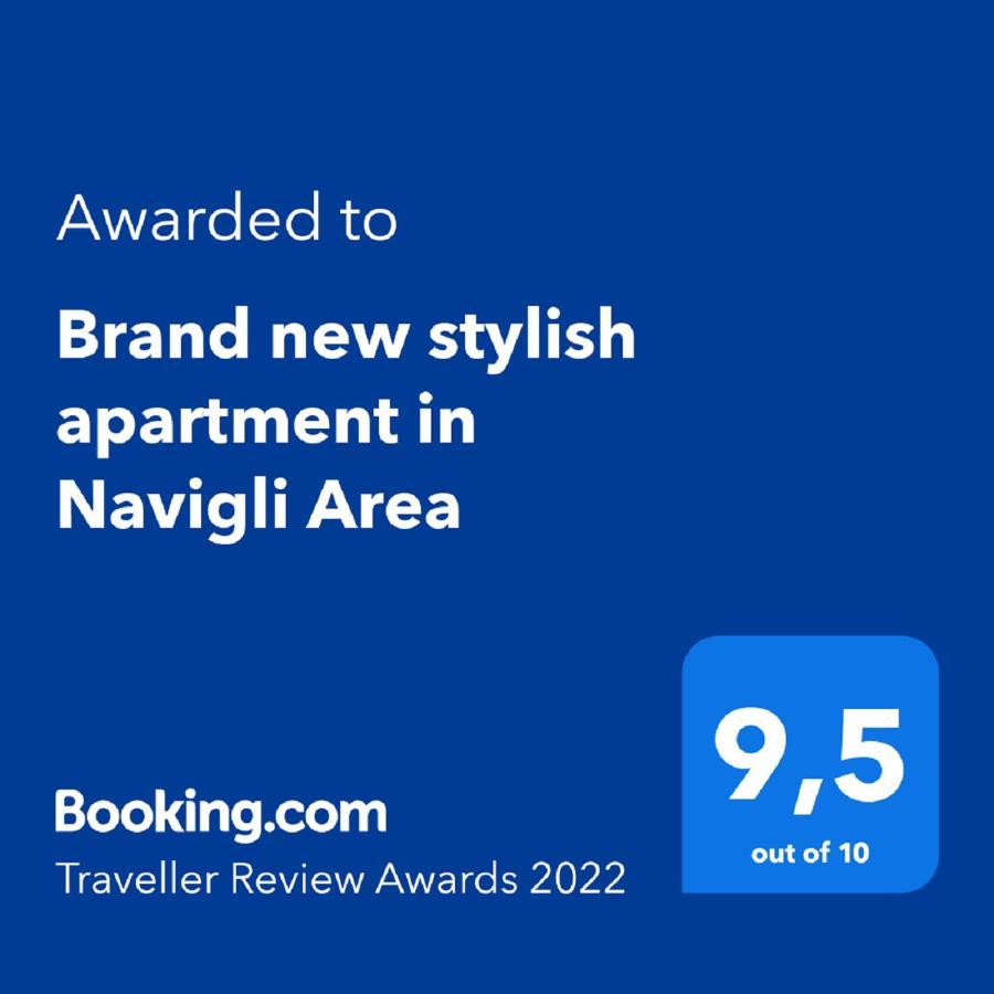 Lovely Milano - Brand New Stylish Apartment In Navigli Area Exteriér fotografie